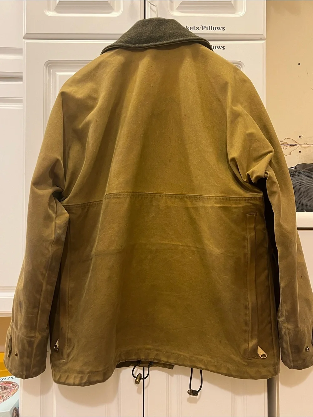 Filson Men's Tan Wax Canvas Jacket